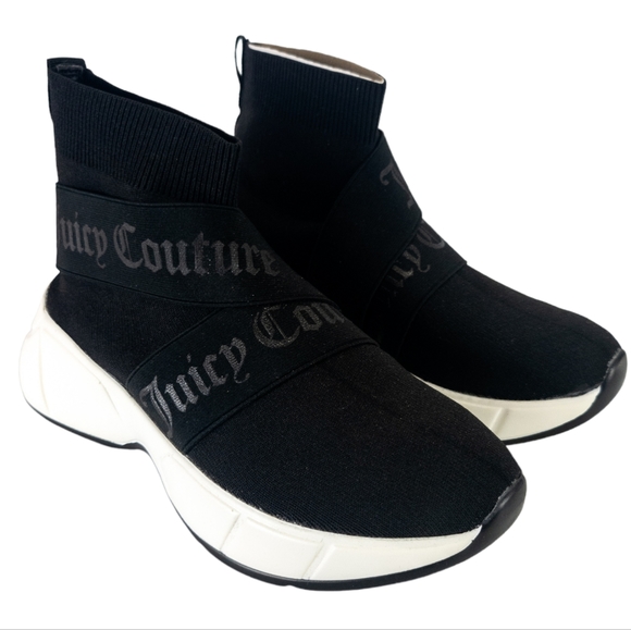 Juicy Couture Ariella Knit Sneakers Black - Picture 6 of 8